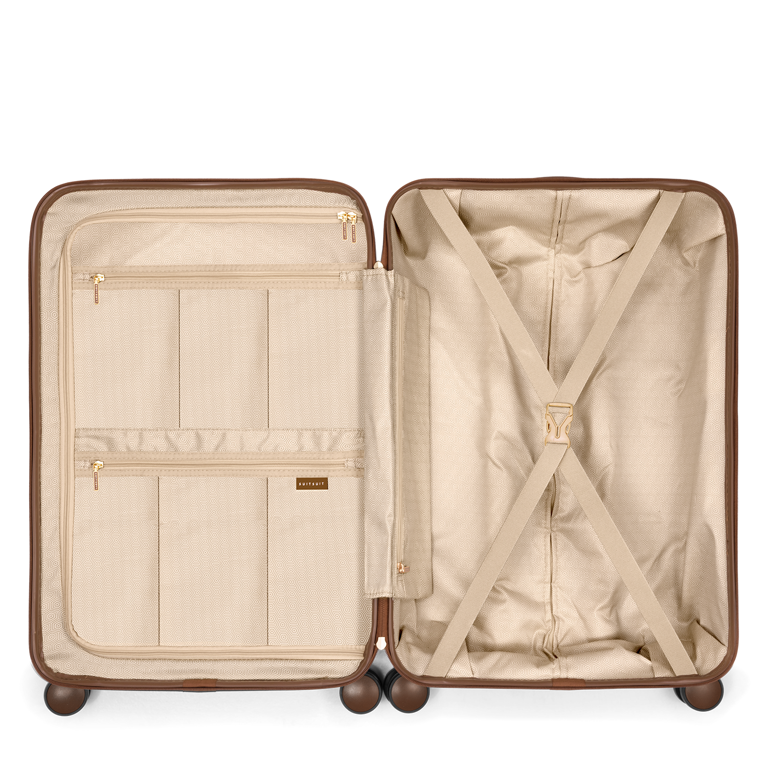 Fab Seventies - Red Ochre - Kofferset (55/66/76 cm)