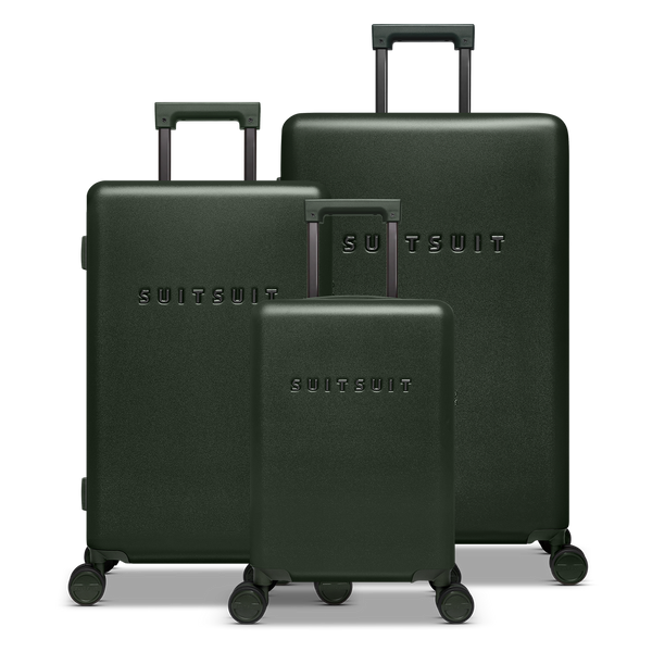 Mystique - Dark Olive - Kofferset (55/66/76 cm)