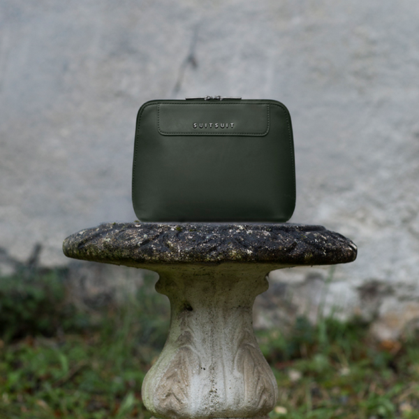 Mystique - Dark Olive - Laptop Accessoire Tas