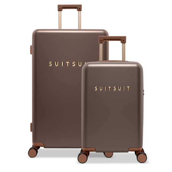 Fab Seventies Special Edition - Chocolate Brown - Safe Travels Set (55/76 CM)