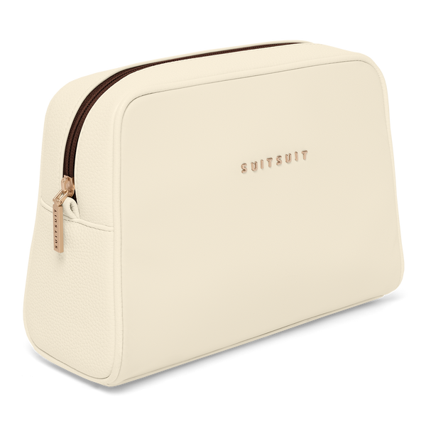 Serenity - Whisper White - Toilettas XL & Make-up Tasje