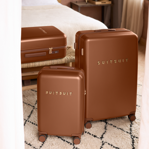 Serenity - Caramel Café - Kofferset (55/66/76 cm)