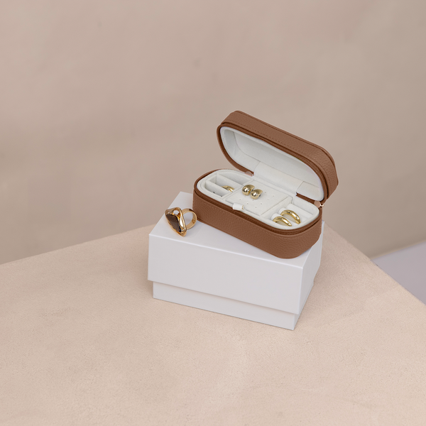 Fab Seventies - Camel - Sieradendoosje Klein