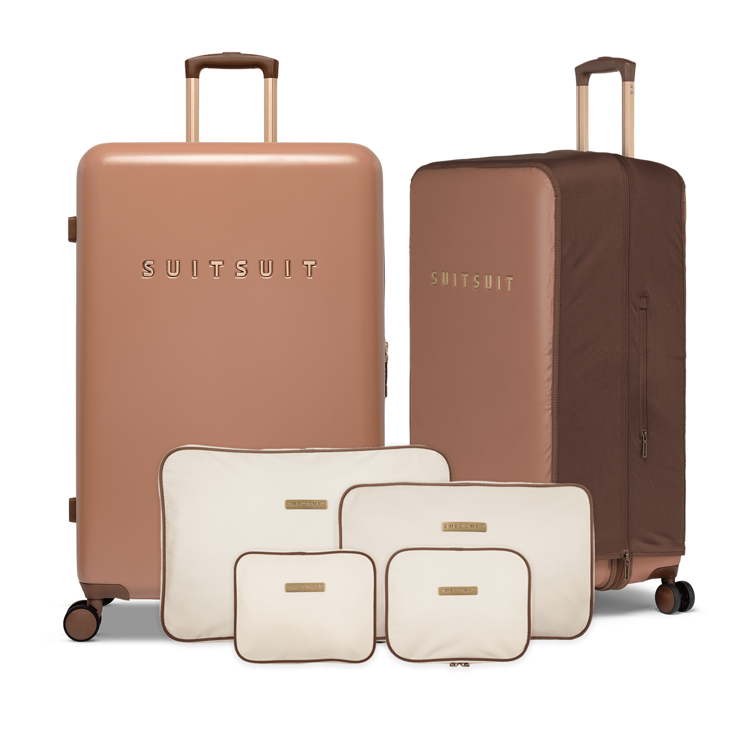 SUITSUIT Packing Cubes AS-71211 66 Cm Packing Cube Antique White SUITSUIT Packing Cubes AS-71211 66 Cm Packing Cube Antique White