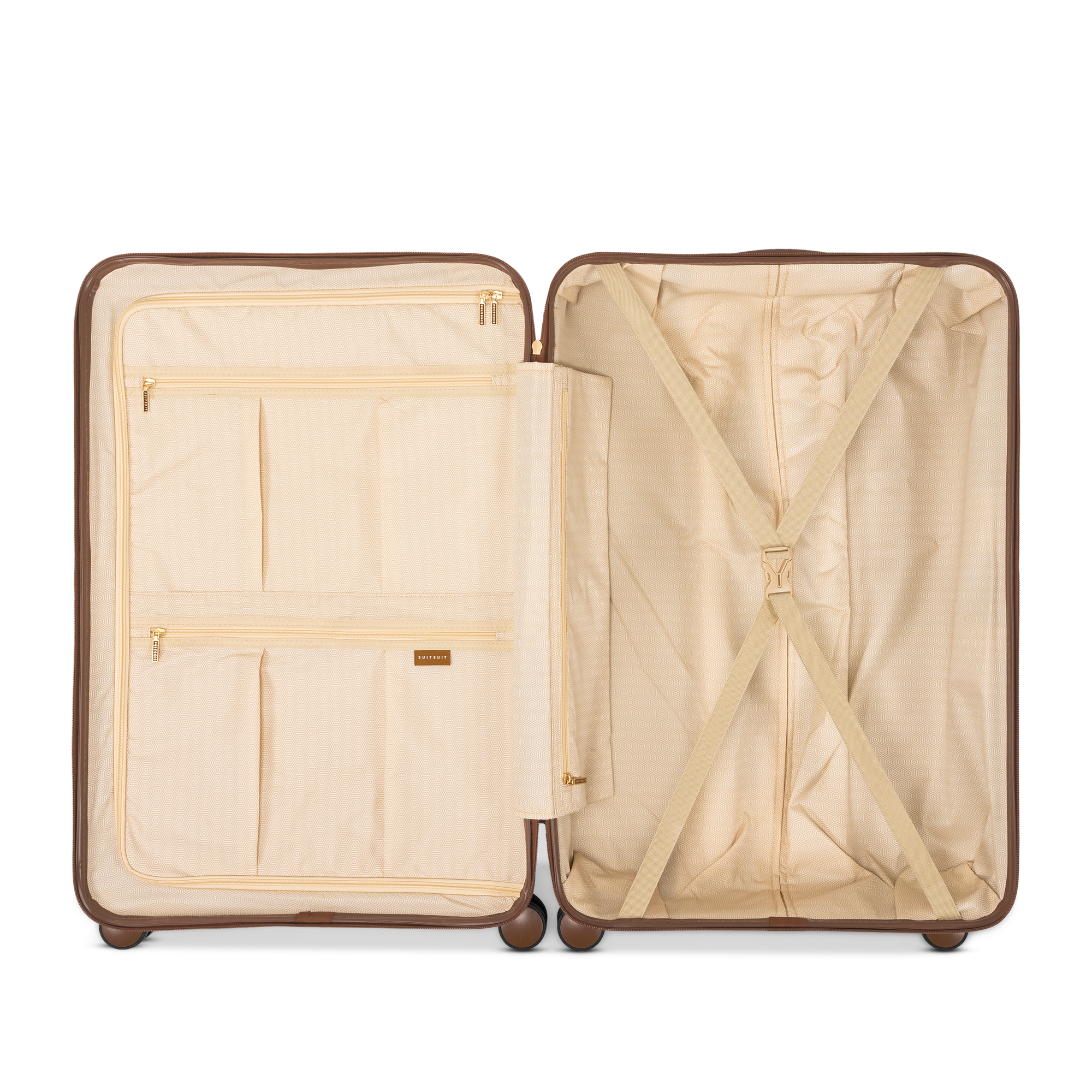 Fab Seventies - Antique White - Kofferset (55/66/76 cm)