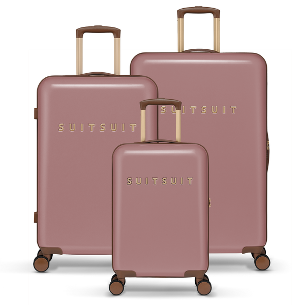 Fab Seventies - Old Rose - Kofferset (55/66/76 cm)