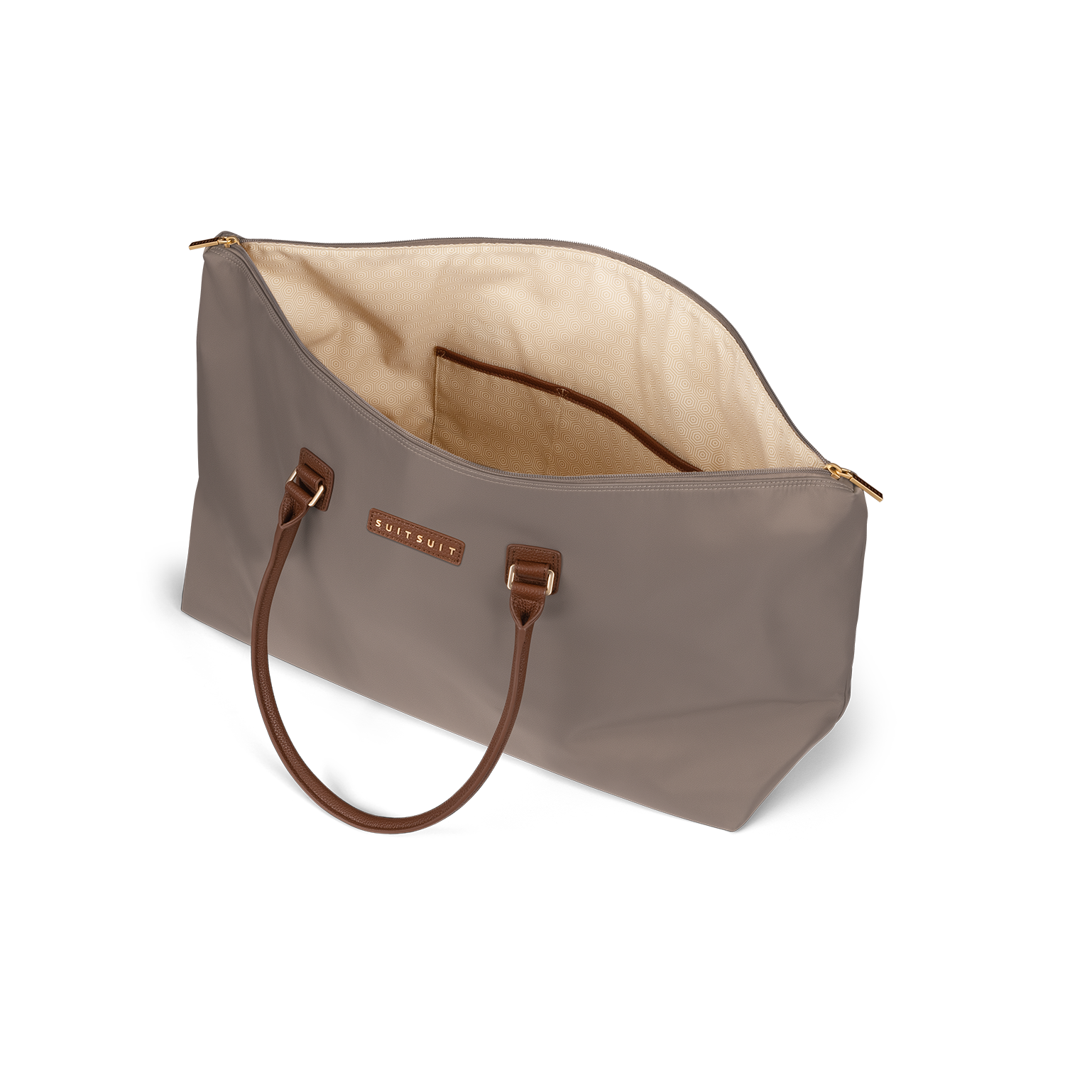 Fab Seventies - Taupe - Travel Tote