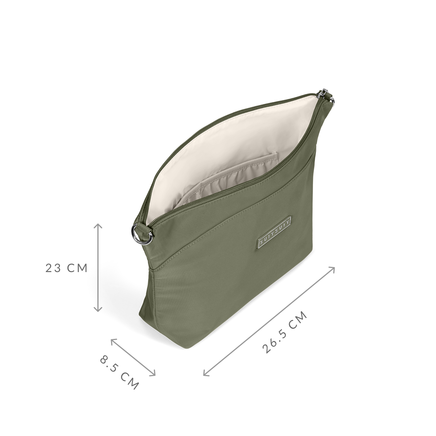 Natura - Dark Olive - Toilettas  XL