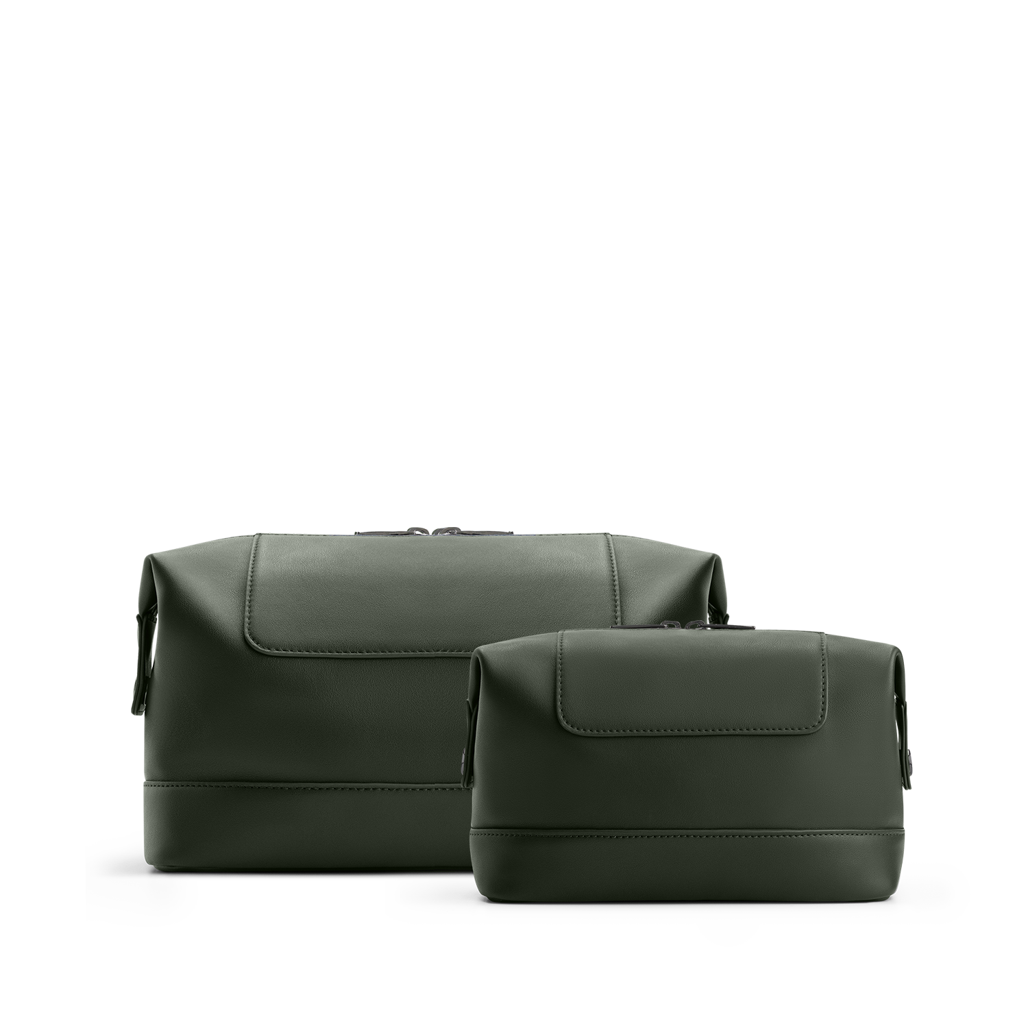 Mystique - Dark Olive - Toilettas XL & Make-up tasje