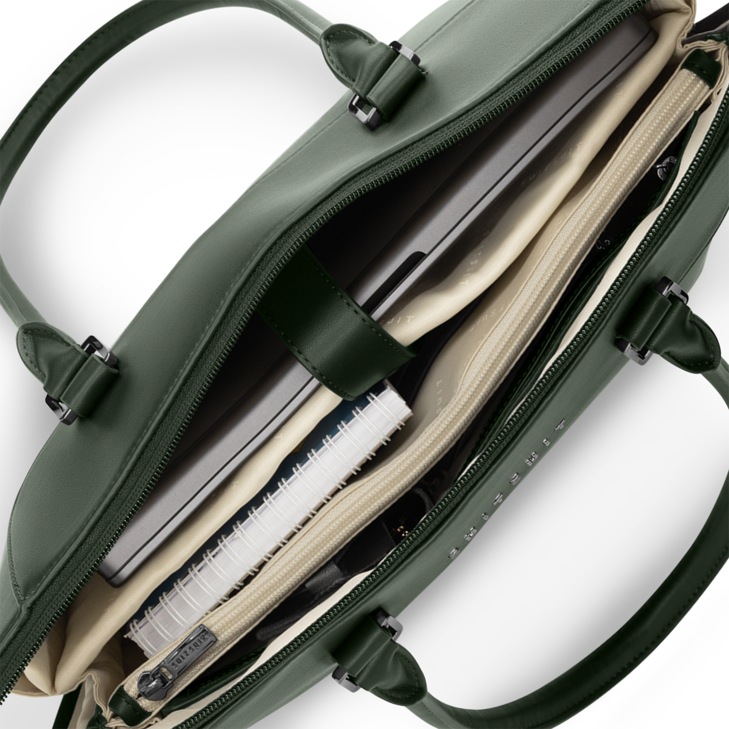 Mystique - Dark Olive - Laptop Tas