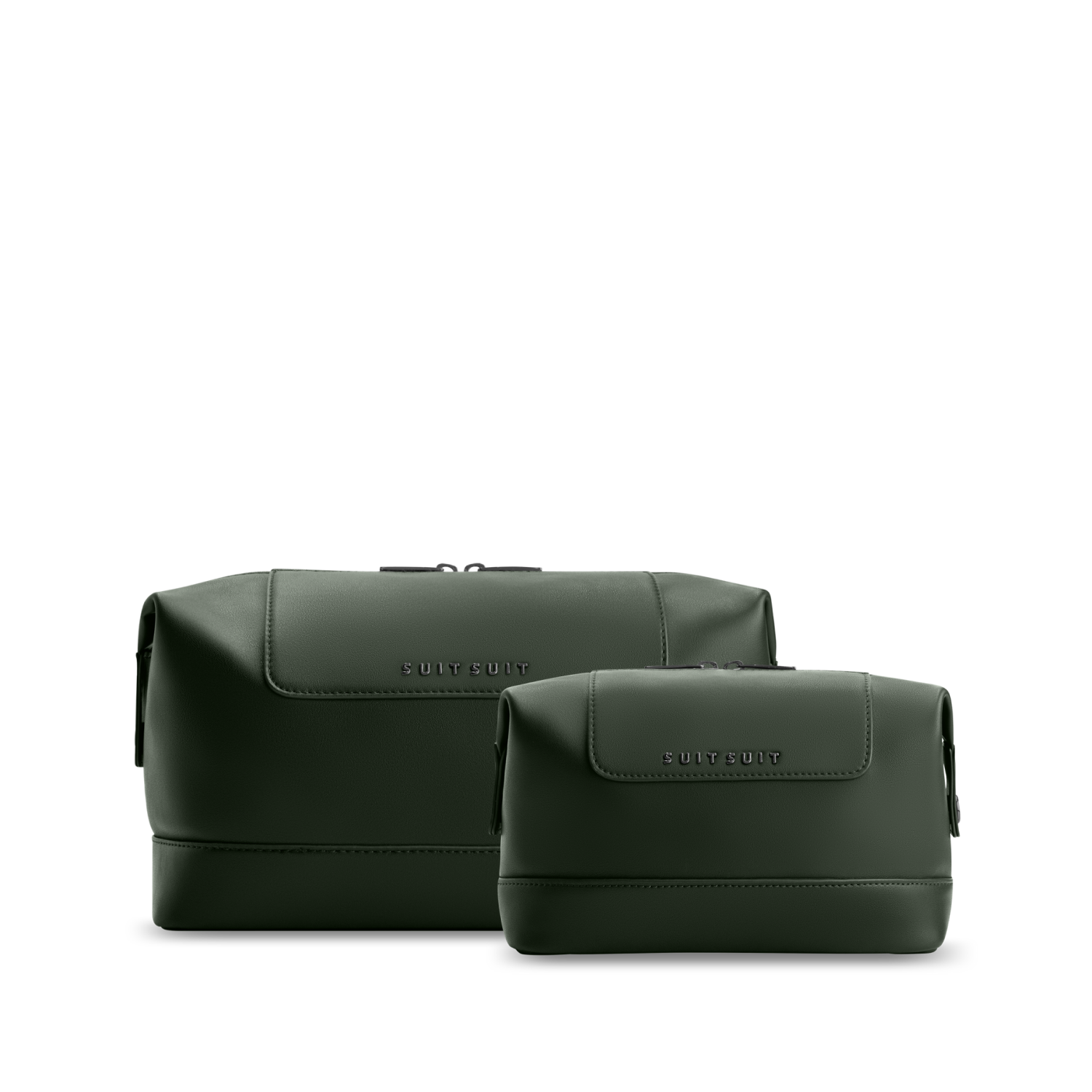 Mystique - Dark Olive - Toilettas XL & Make-up tasje