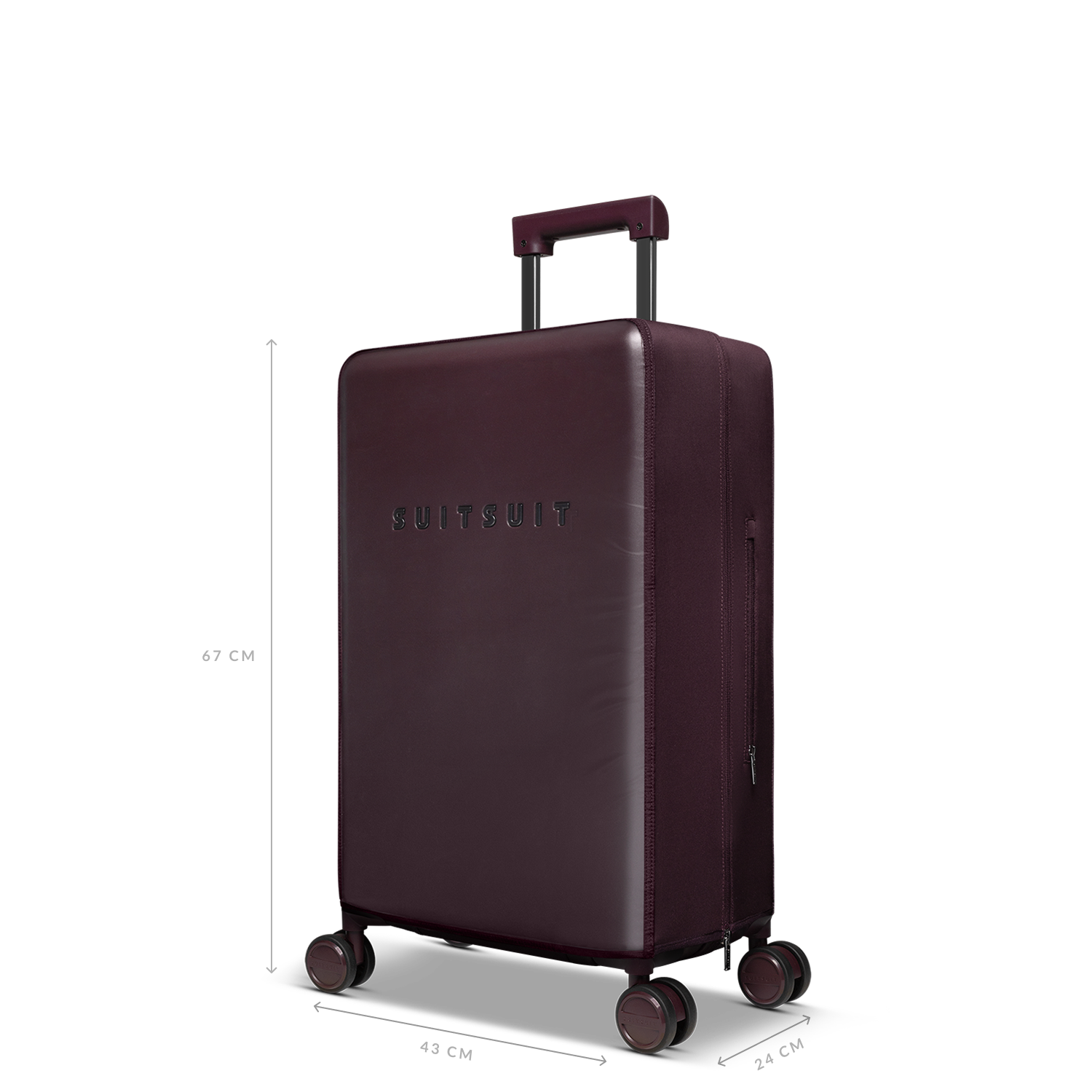 Mystique - Cherry Lacquer - Beschermhoes (66 cm)