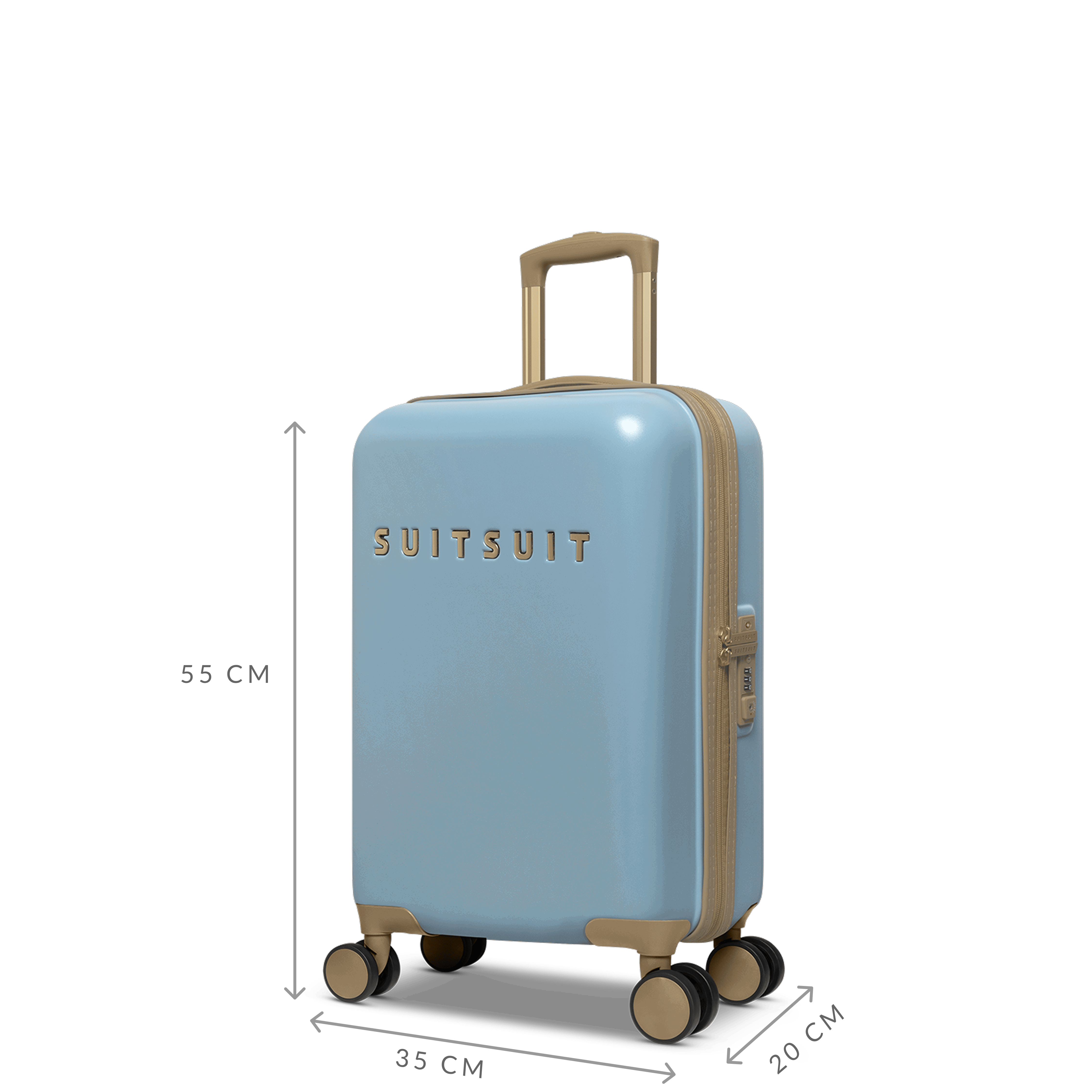 Fusion - Borrowed Blue - Handbagage (55 cm)
