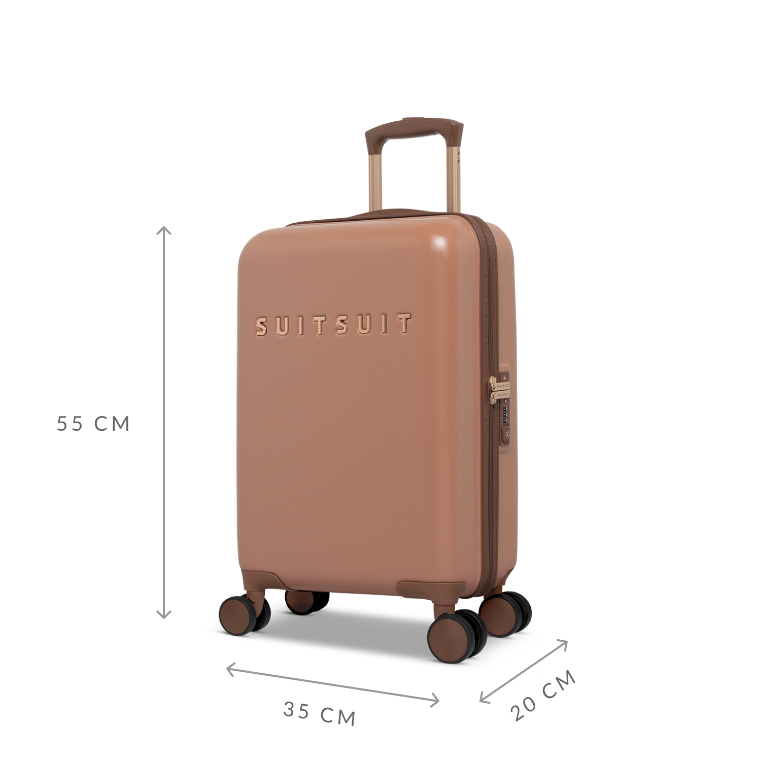 Fab Seventies - Italian Clay - Kofferset (55/66/76 cm)