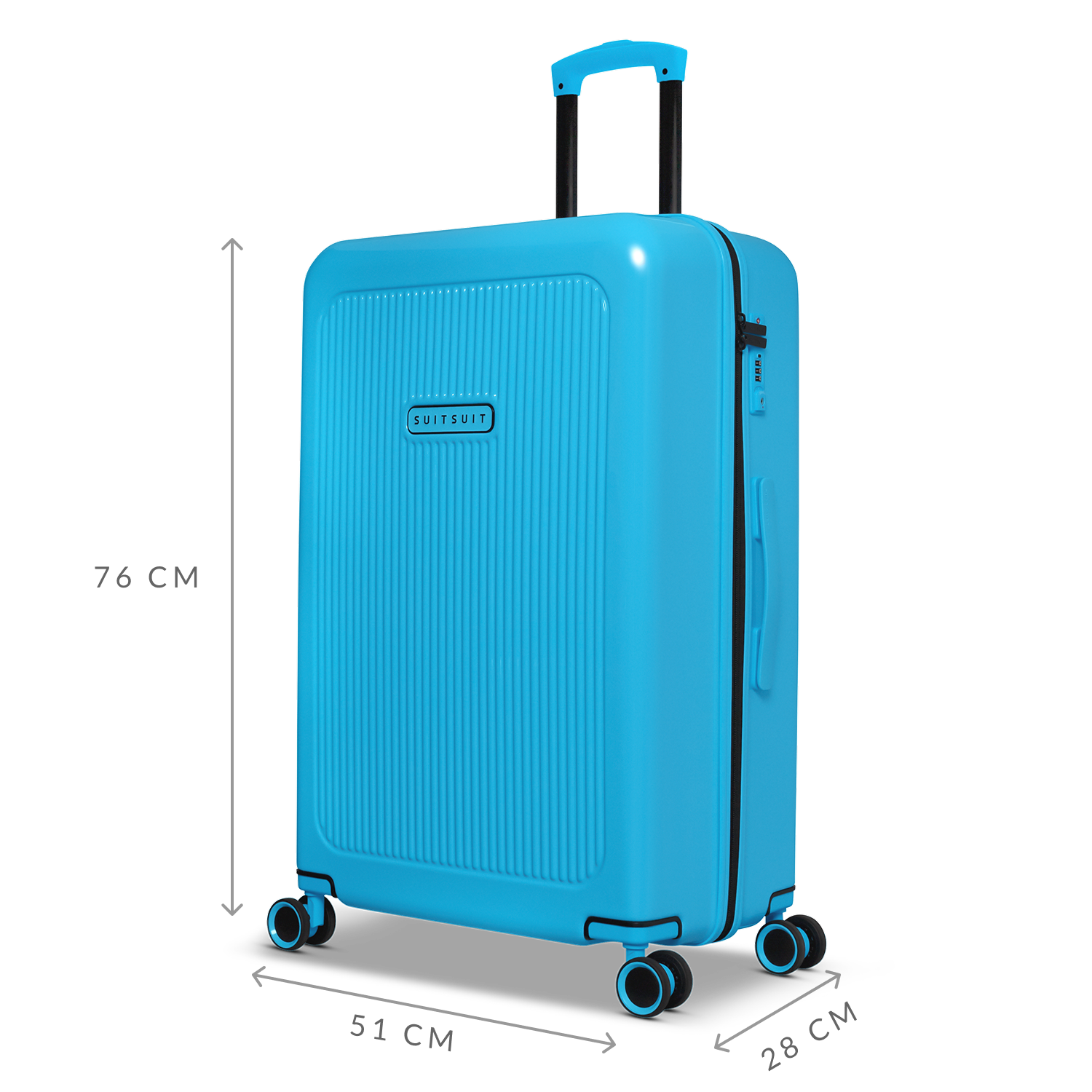 Expression - Blue Lagoon - Reiskoffer (76 cm)
