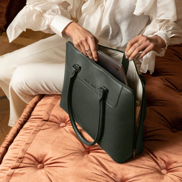 Mystique - Dark Olive - Laptop Tas