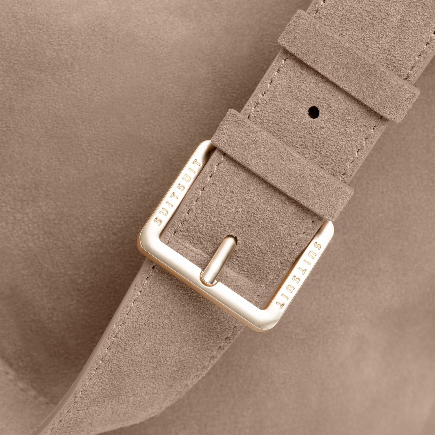 Fab Seventies Special Edition - Sandy Brown - Slouchy Bag (Suède)