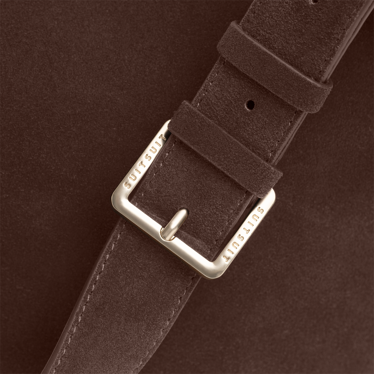 Fab Seventies Special Edition - Chocolate Brown - Slouchy Bag (Suède)