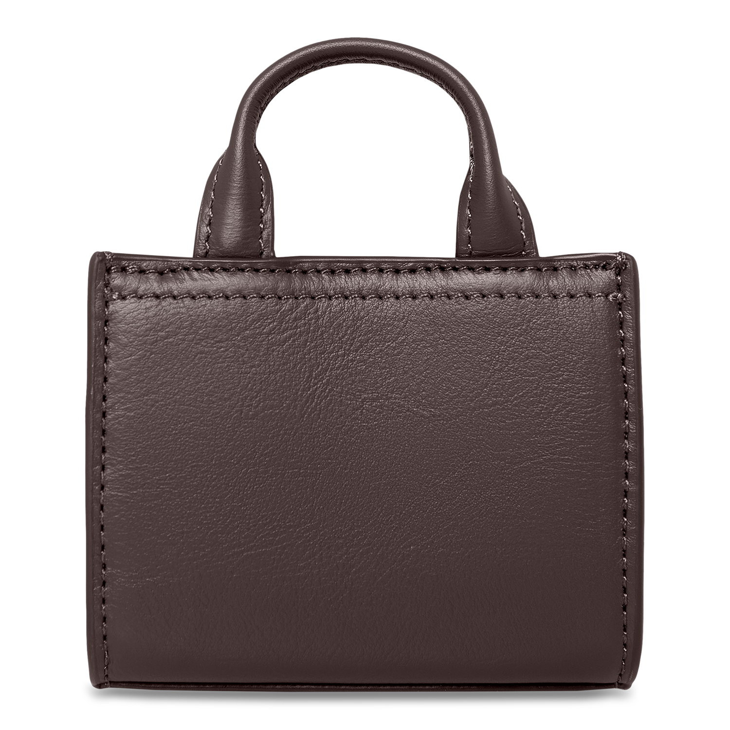 Fab Seventies Special Edition - Chocolate Brown - Micro Cross Body Bag (Glad Leer)