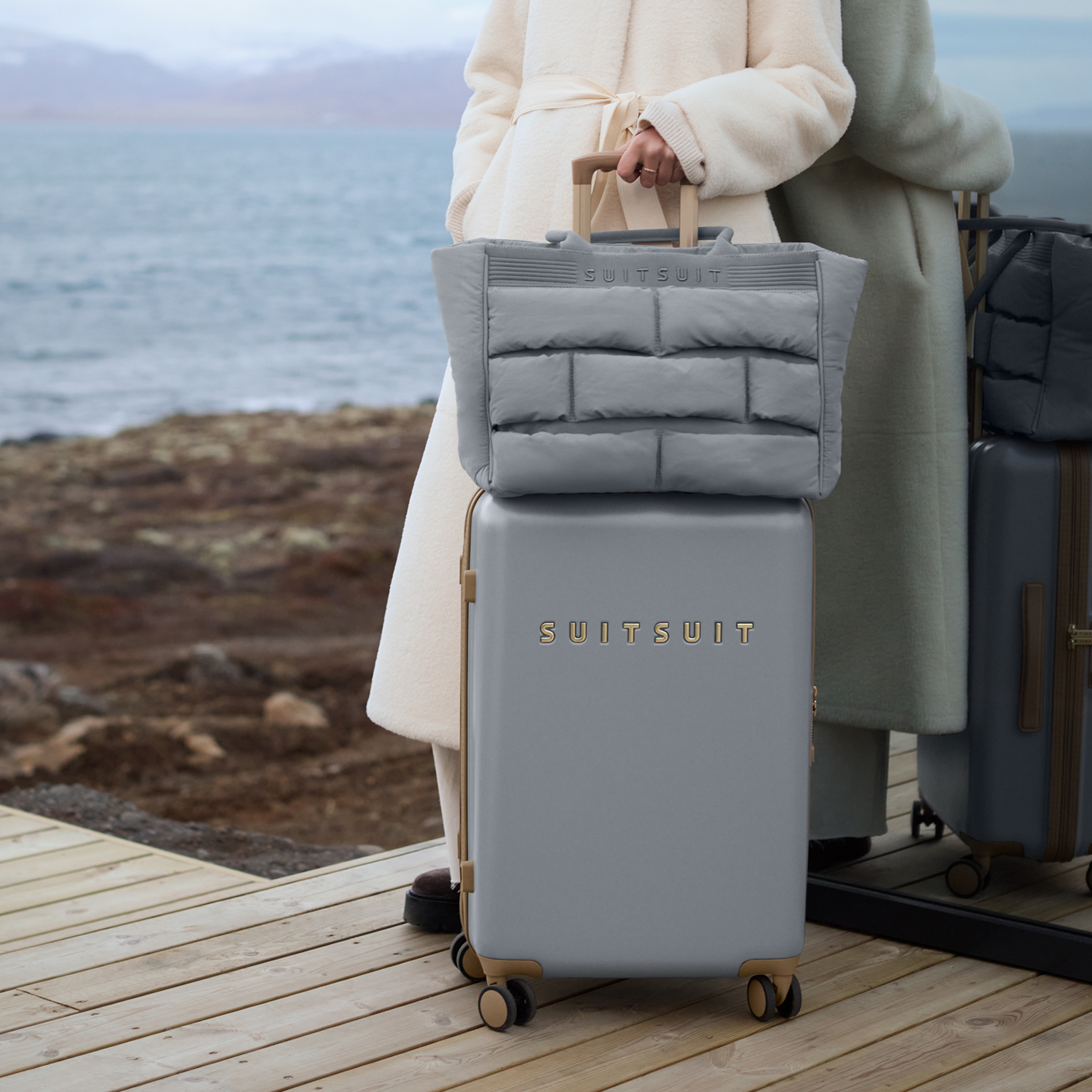 Fusion - Frosted Grey - Reiskoffer (66 cm)