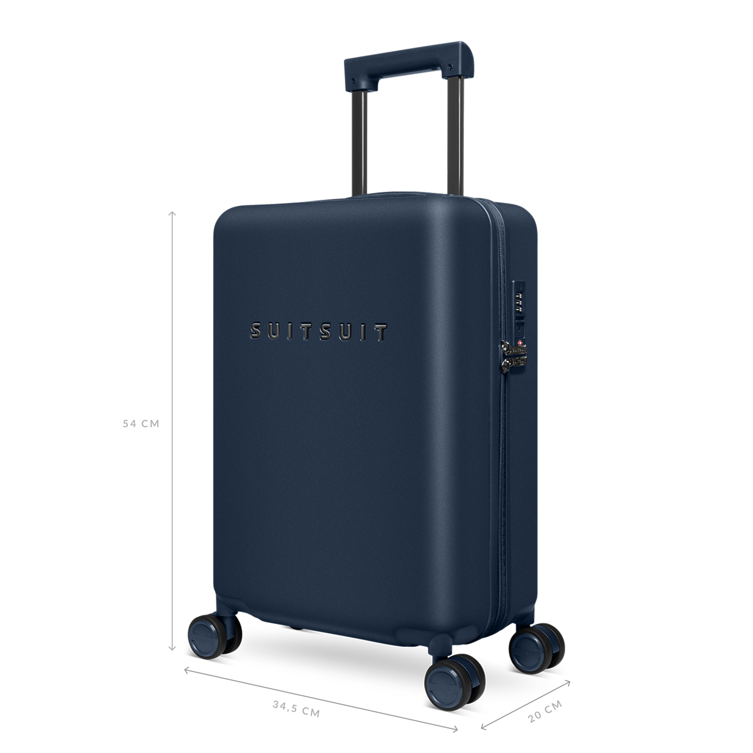 Mystique - Midnight Blue - Kofferset (55/66/76 cm)