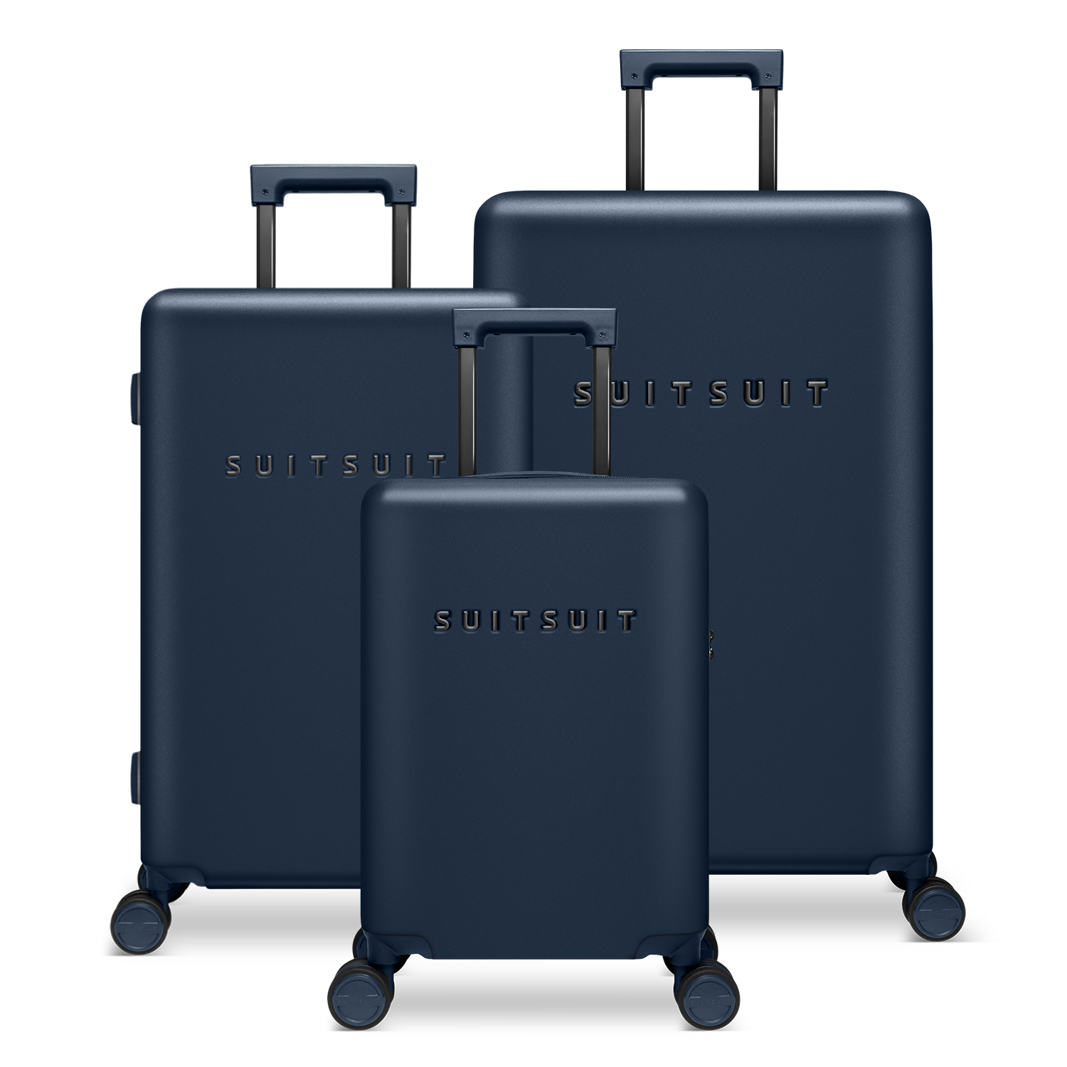 Mystique - Midnight Blue - Kofferset (55/66/76 cm)