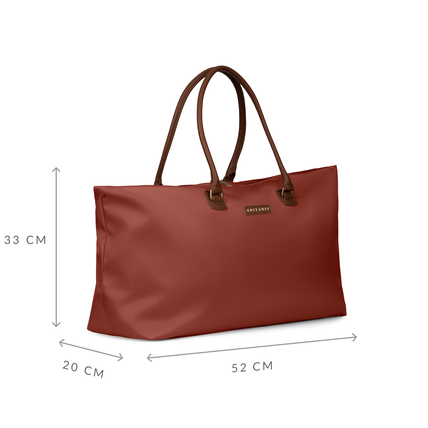 Fab Seventies - Red Ochre - Travel Tote
