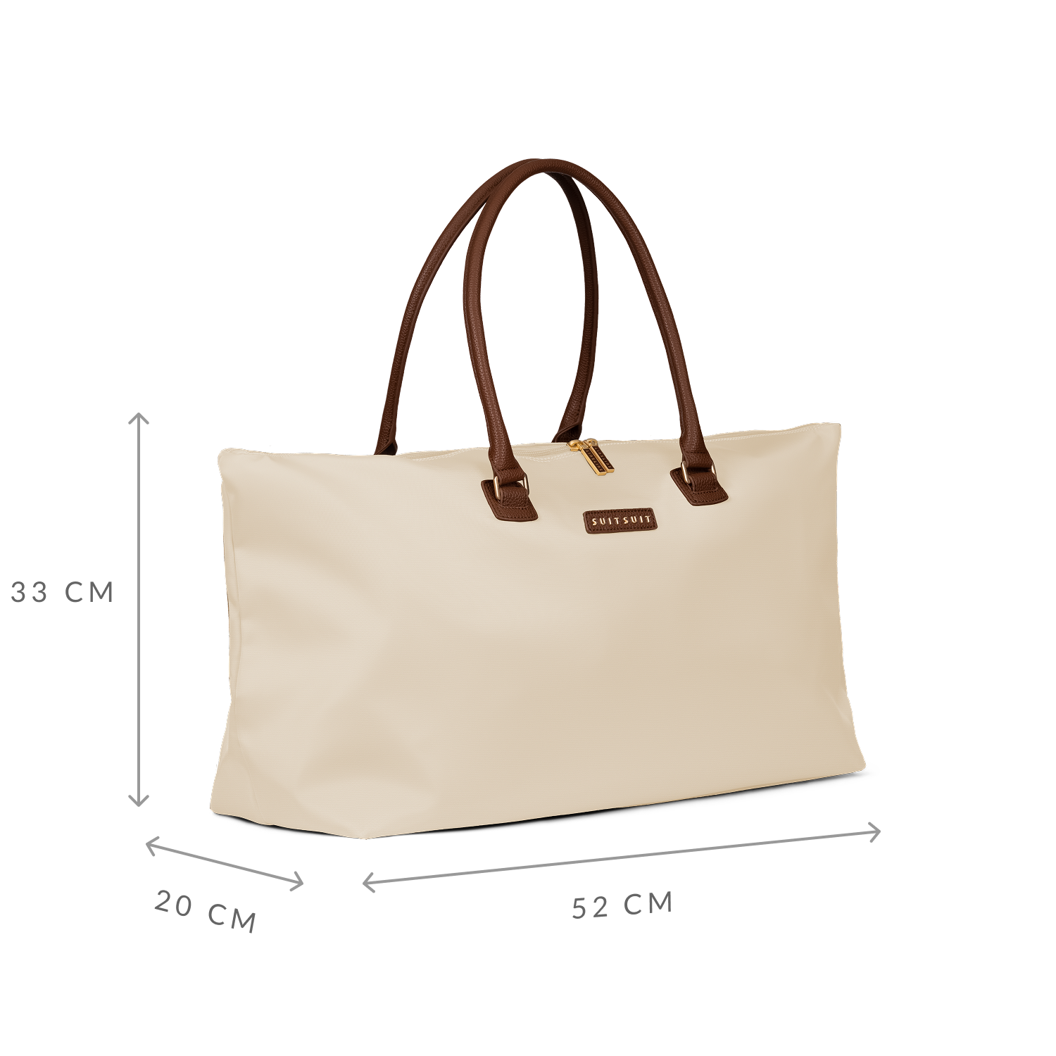 Fab Seventies - Antique White - Travel Tote
