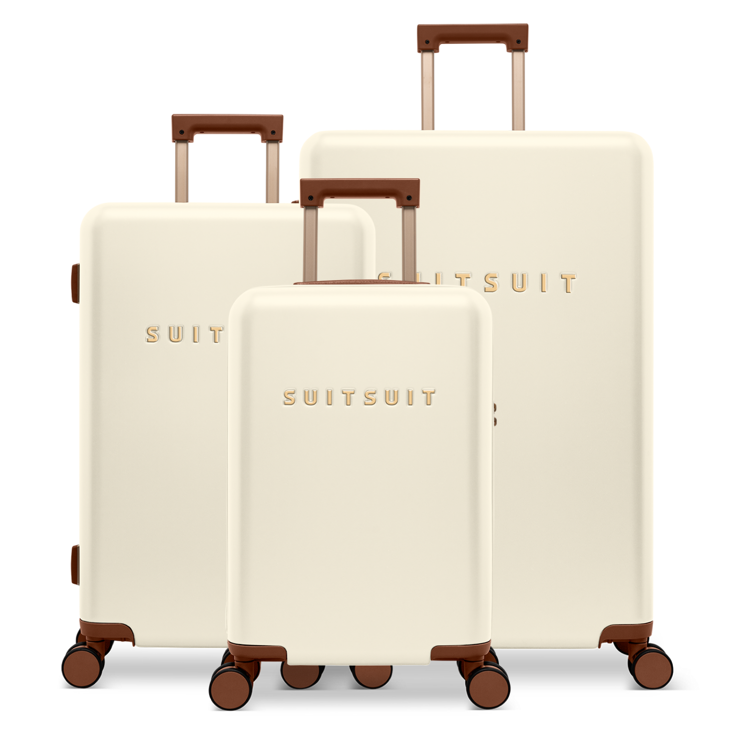 Serenity - Whisper White - Kofferset (55/66/76 cm)