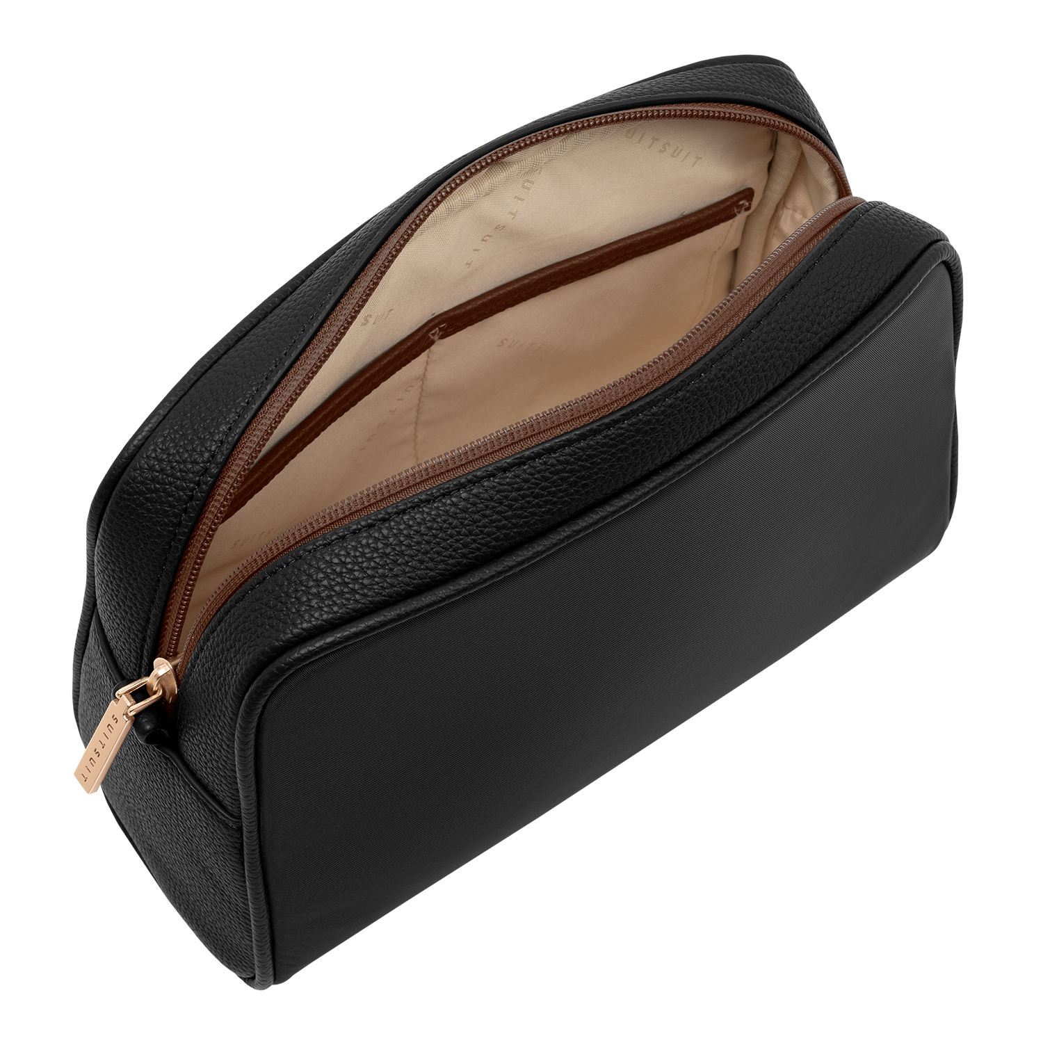 Serenity - Black Olive - Toilettas XL & Make-up Tasje