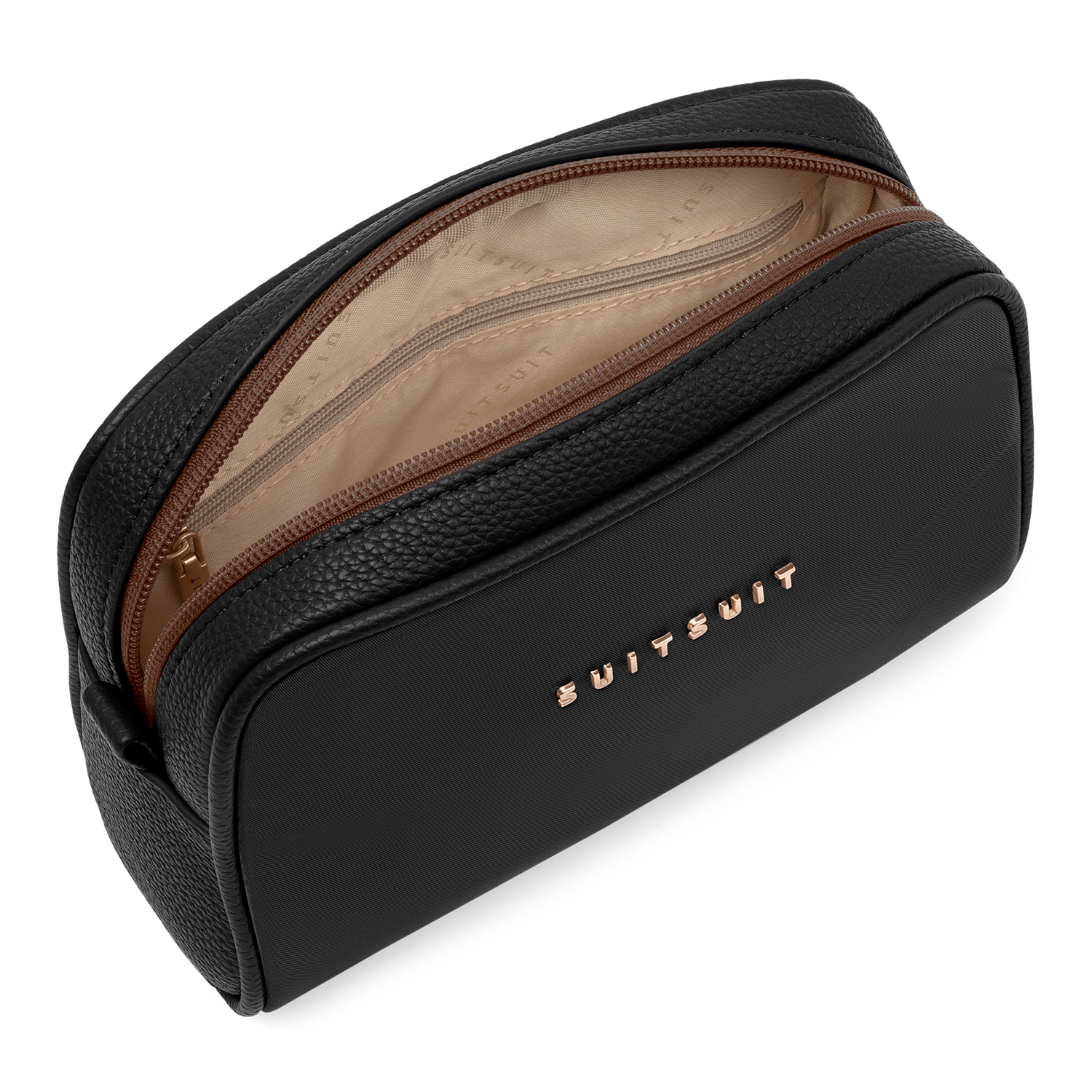 Serenity - Black Olive - Toilettas XL & Make-up Tasje