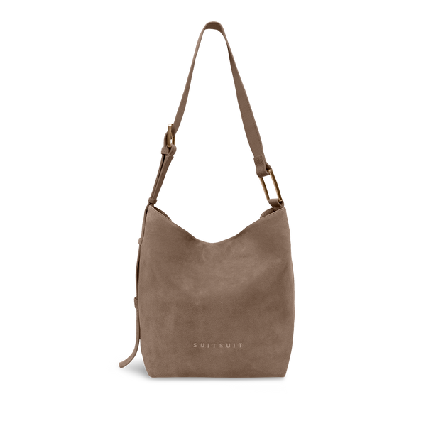 Serenity - Moon Stone - Slouchy Bag (Suède)