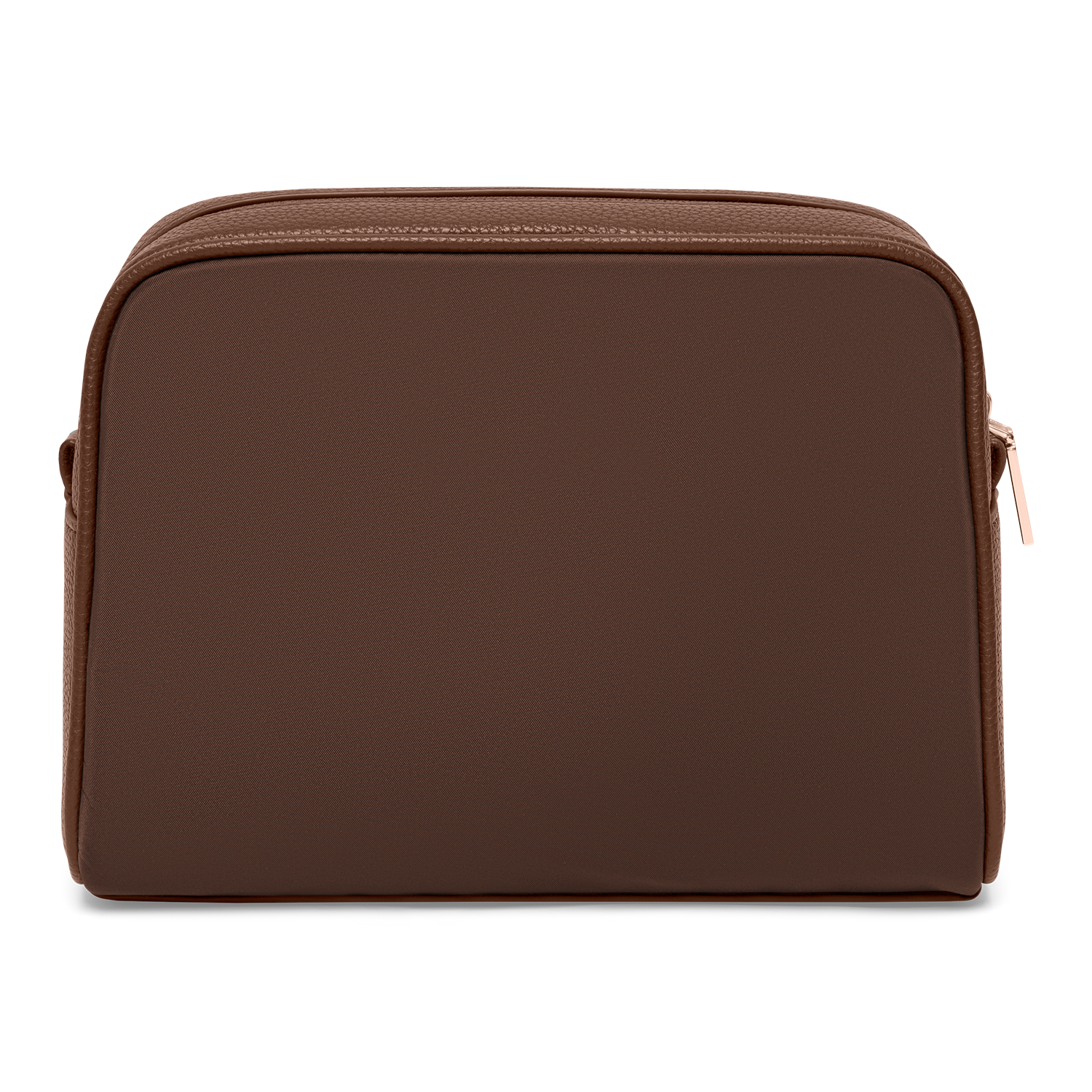Serenity - Chocolate Brown - Toilettas XL & Make-up Tasje