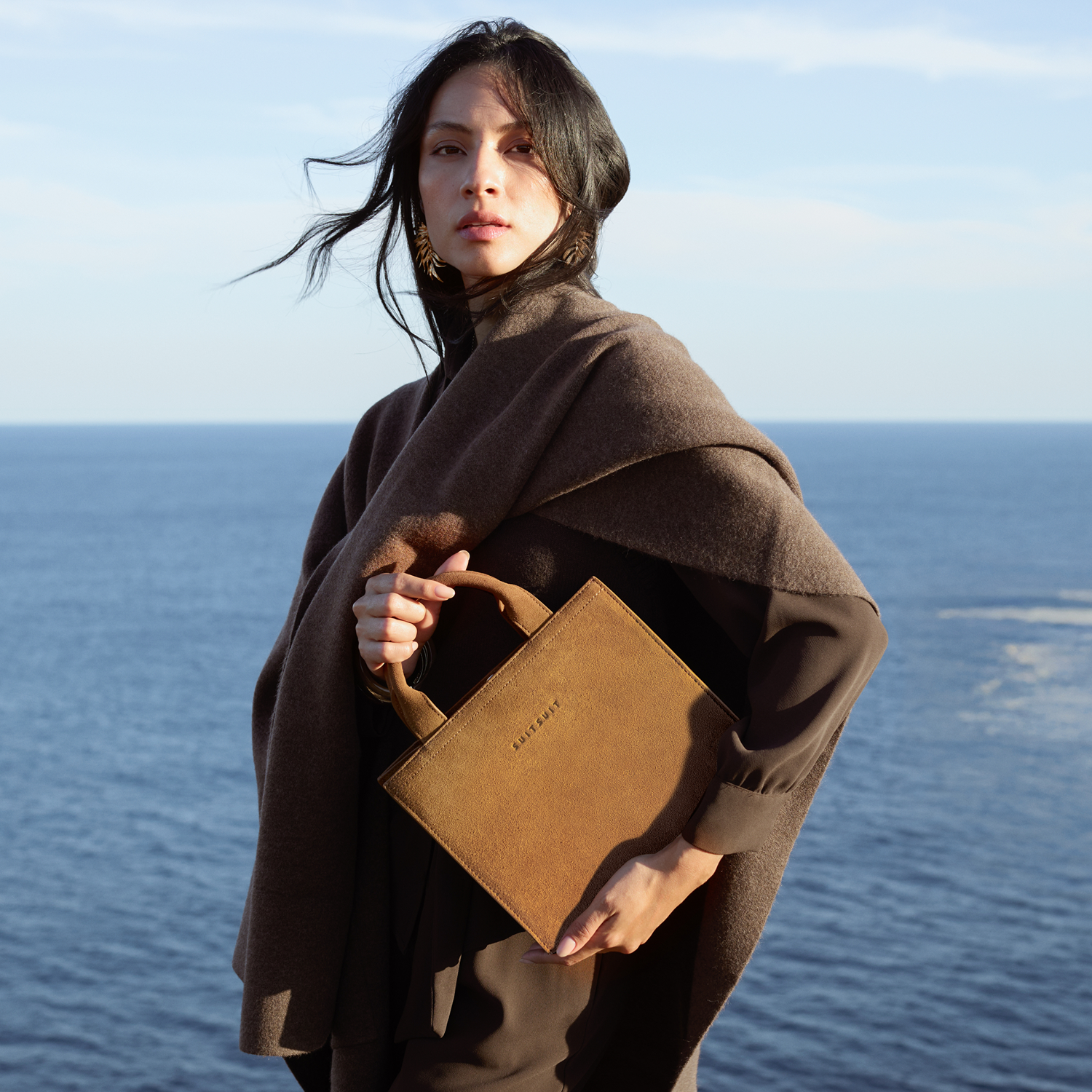 Serenity - Desert Sun - Shopper Mini (Suède)