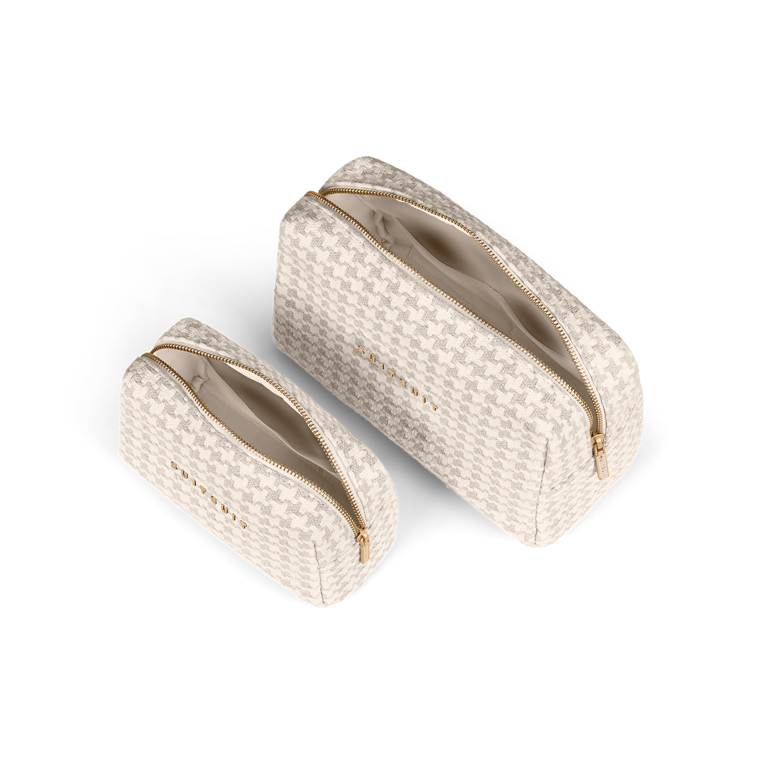 Fusion - Natural Houndstooth - Beauty Set