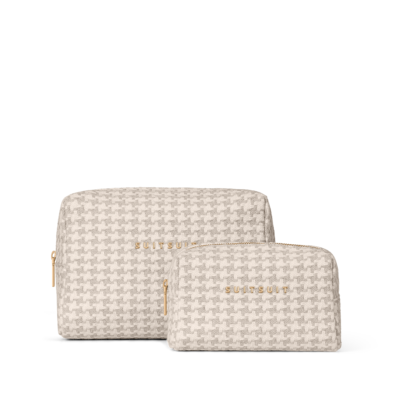 Fusion - Natural Houndstooth - Beauty Set