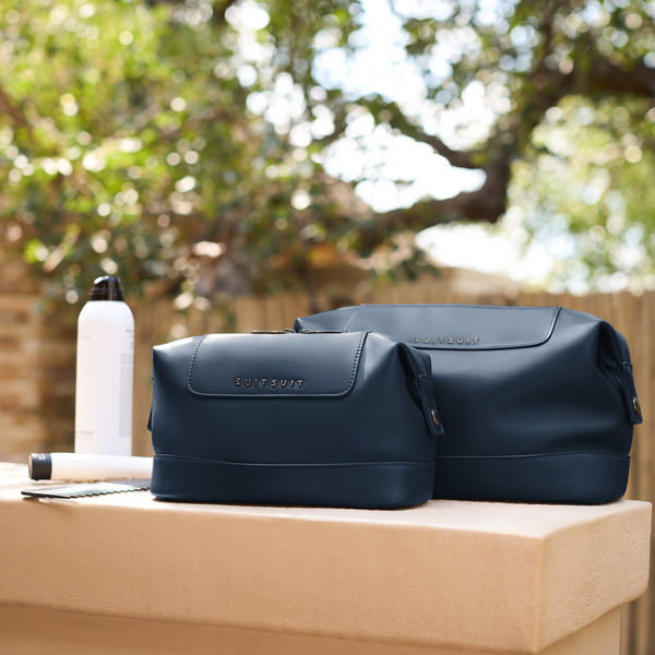 Mystique - Midnight Blue - Toilettas XL & Make-up tasje