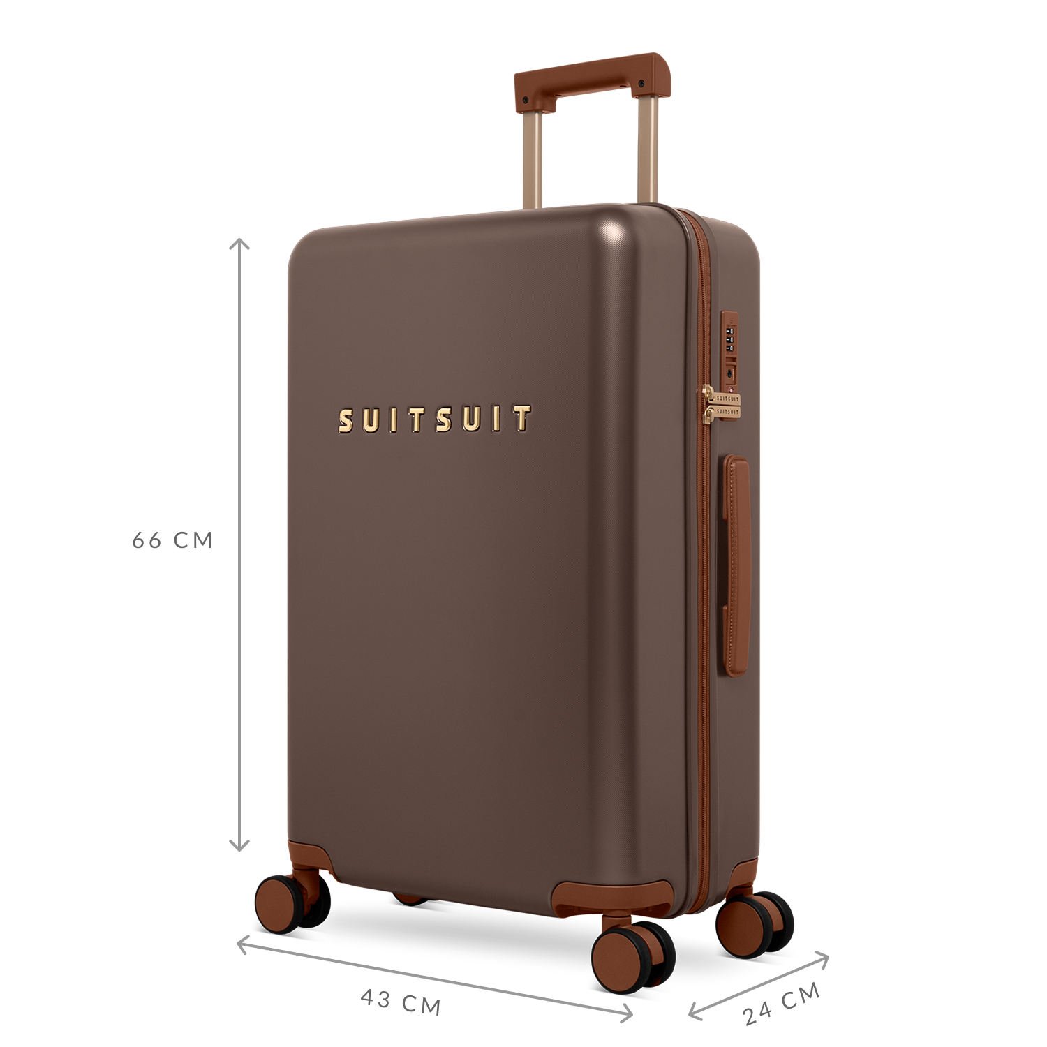 Serenity - Chocolate Brown - Reiskoffer (66 cm)