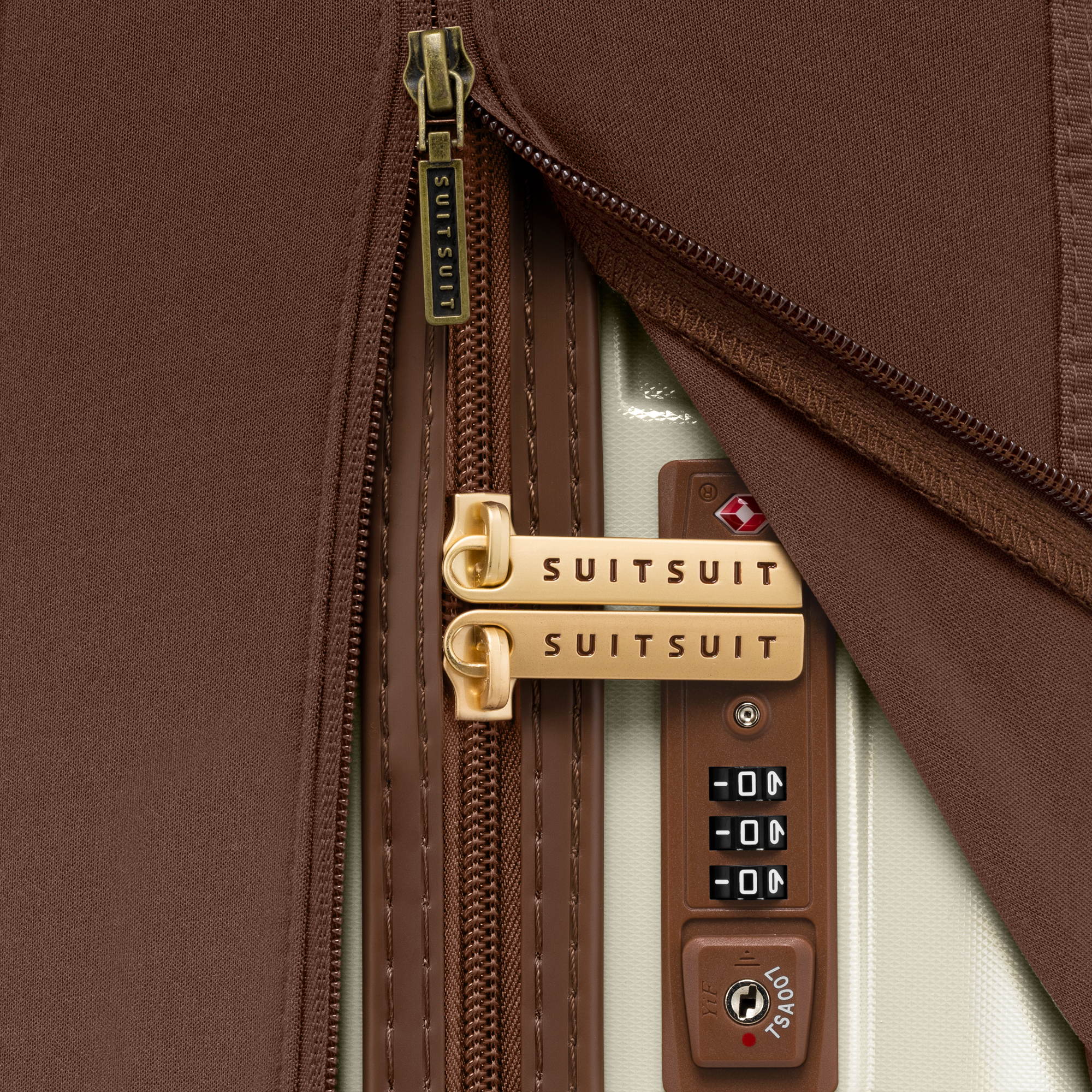 Fab Seventies Special Edition - Chocolate Brown - Safe Travels Set (55 CM)