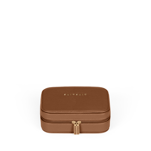 Fab Seventies - Camel - Sieradendoosje Medium