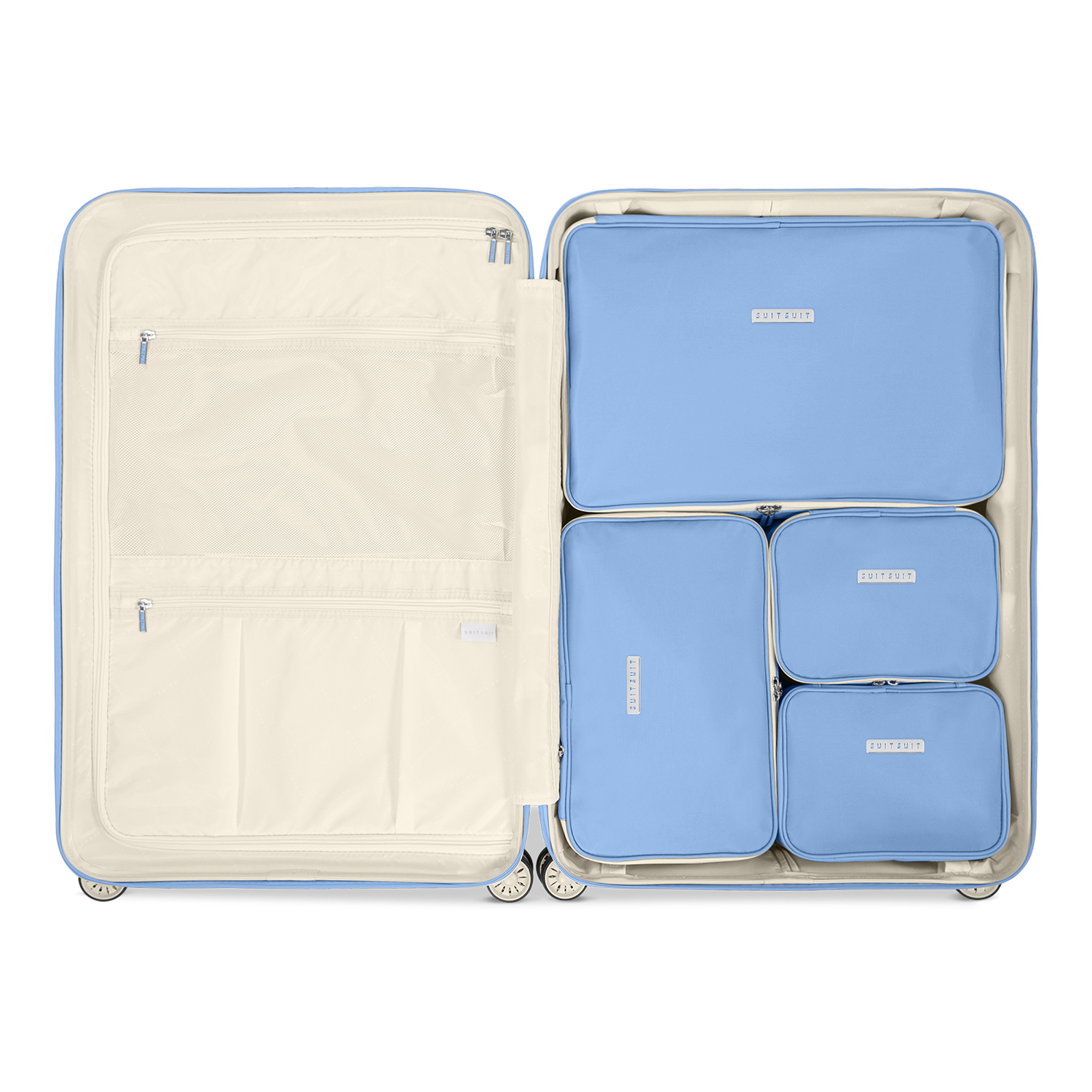 Fabulous Fifties - Alaska Blue - Packing Cube Set (76 cm)